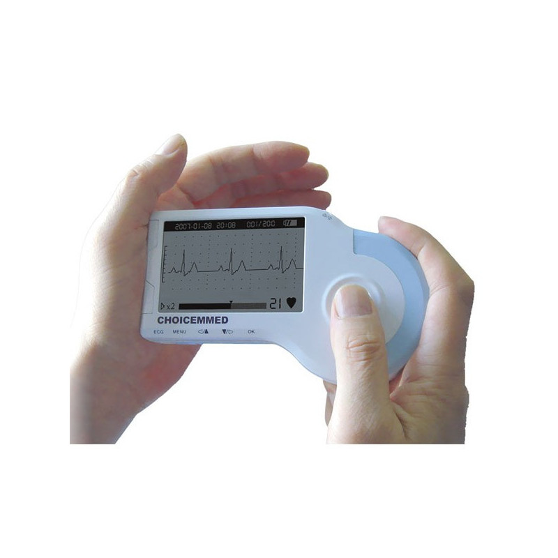 Electrocardiógrafo MD100 manual con software