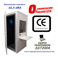 Cabina Audiométrica SST80 para reconocimientos psicotécnicos de conductores