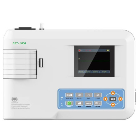 Electrocardiógrafo ECG 100G con interpretación